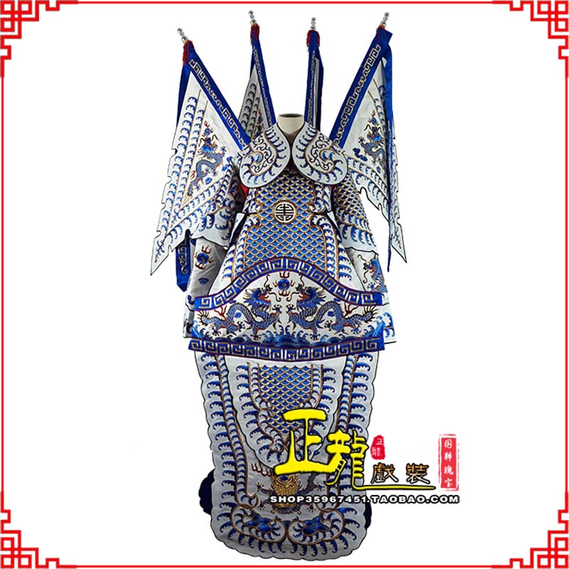 泉州武生武将大靠祥龙勾金